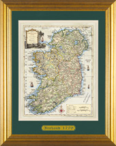 Ancient Map of Ireland